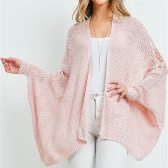 PINK CARDIGAN - Picture 4 of 10